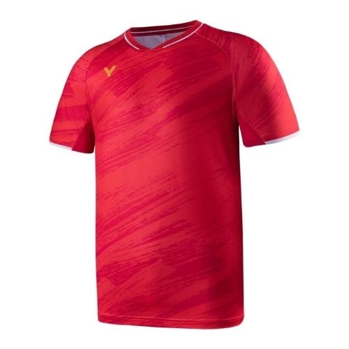 Victor Denmark Team T Shirt Red